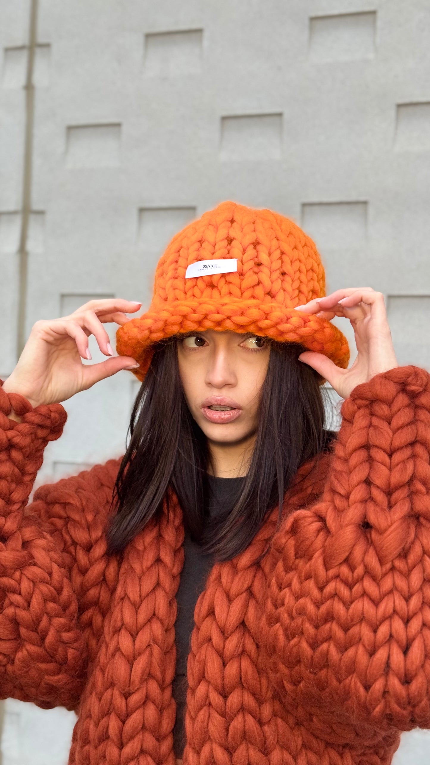 Clementine Wool Bucket Hat