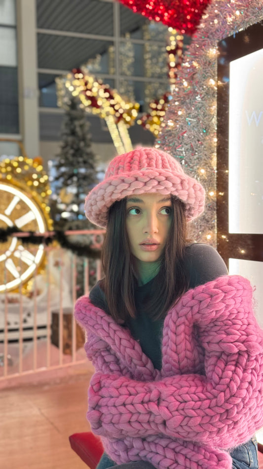 Candy Wool Bucket Hat