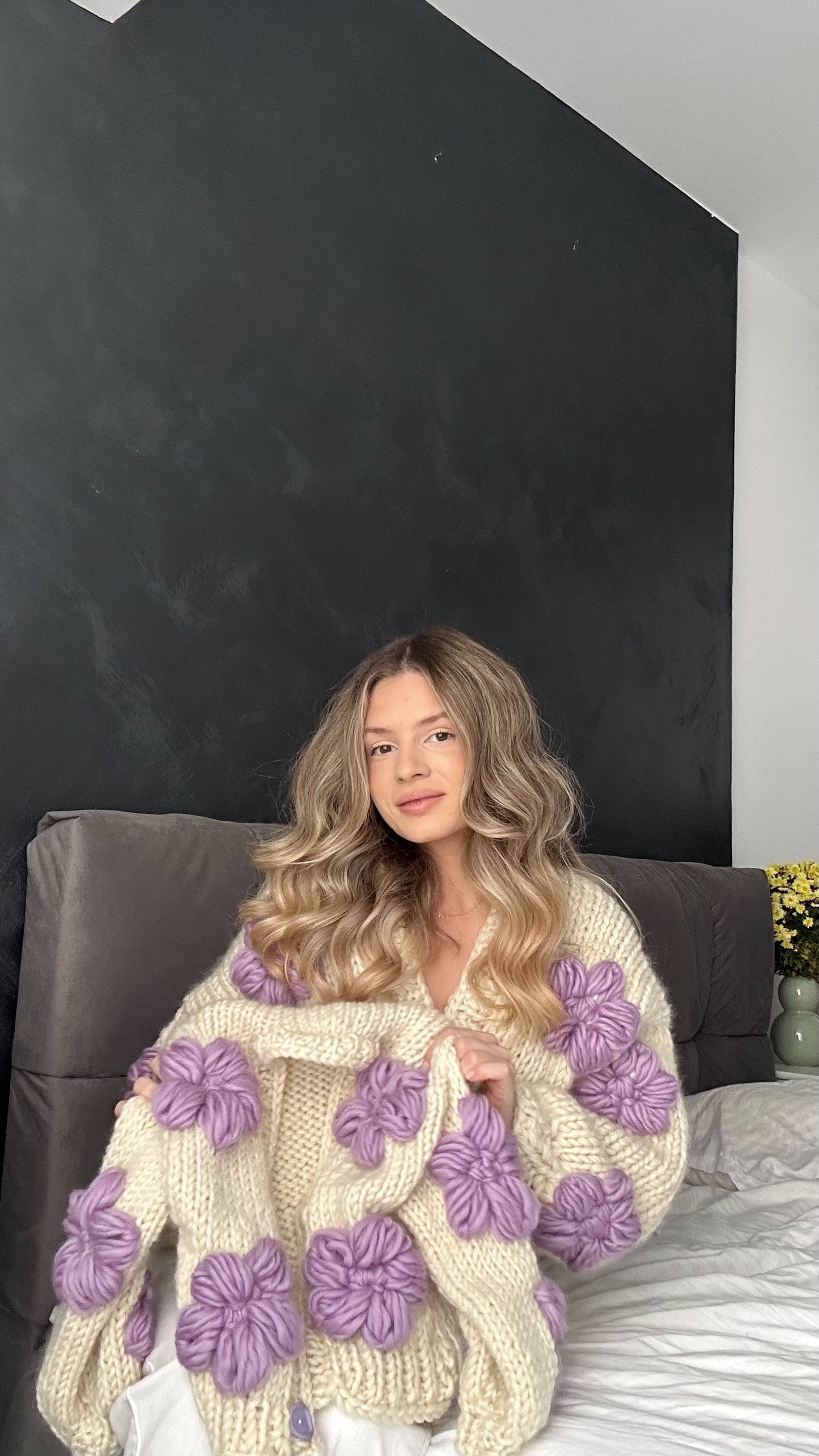 Mom&Daughter floral sweater set