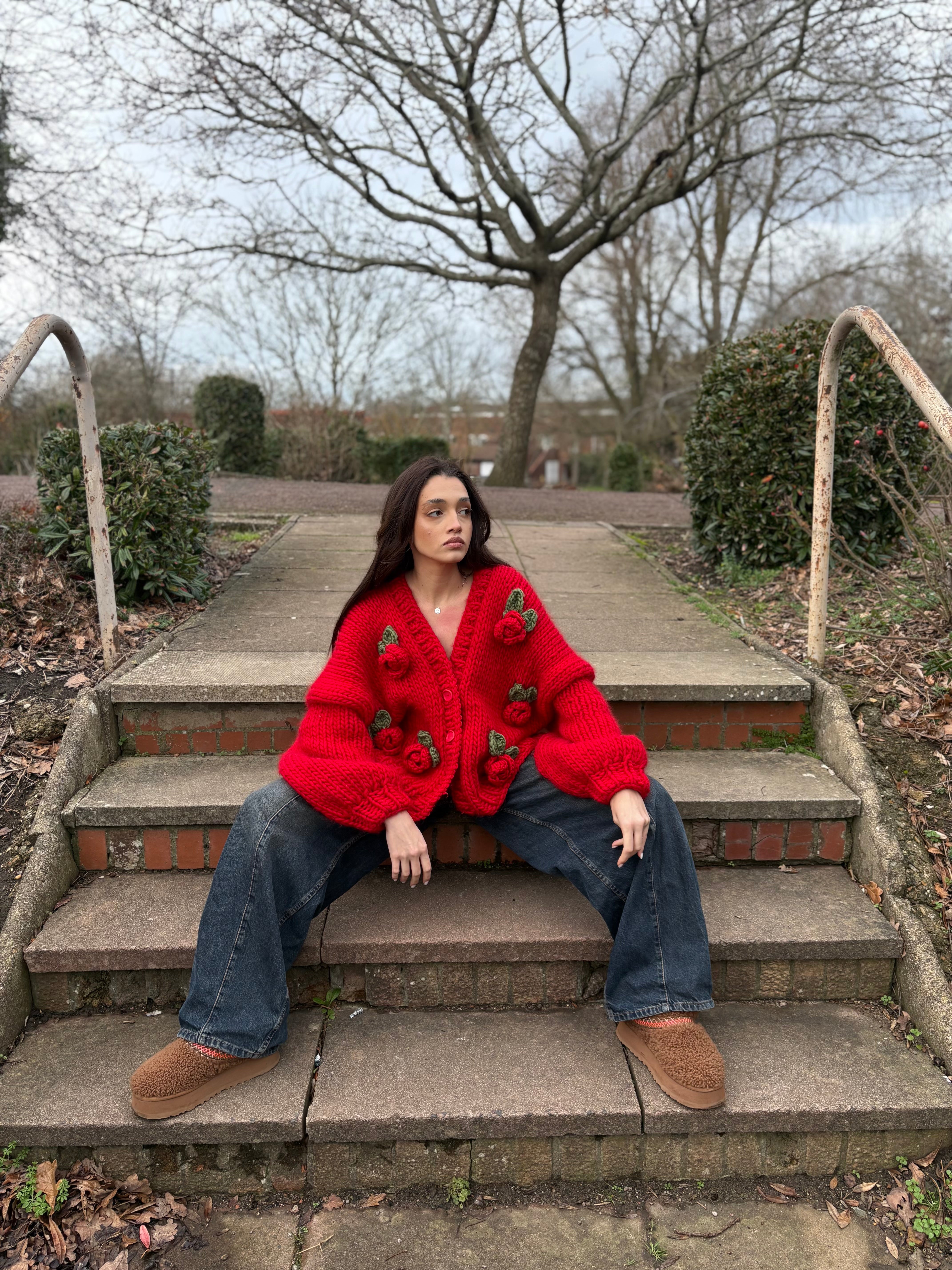 Call Me Rose – Rose Garden Cardigan without Roses – Zeya Crochet