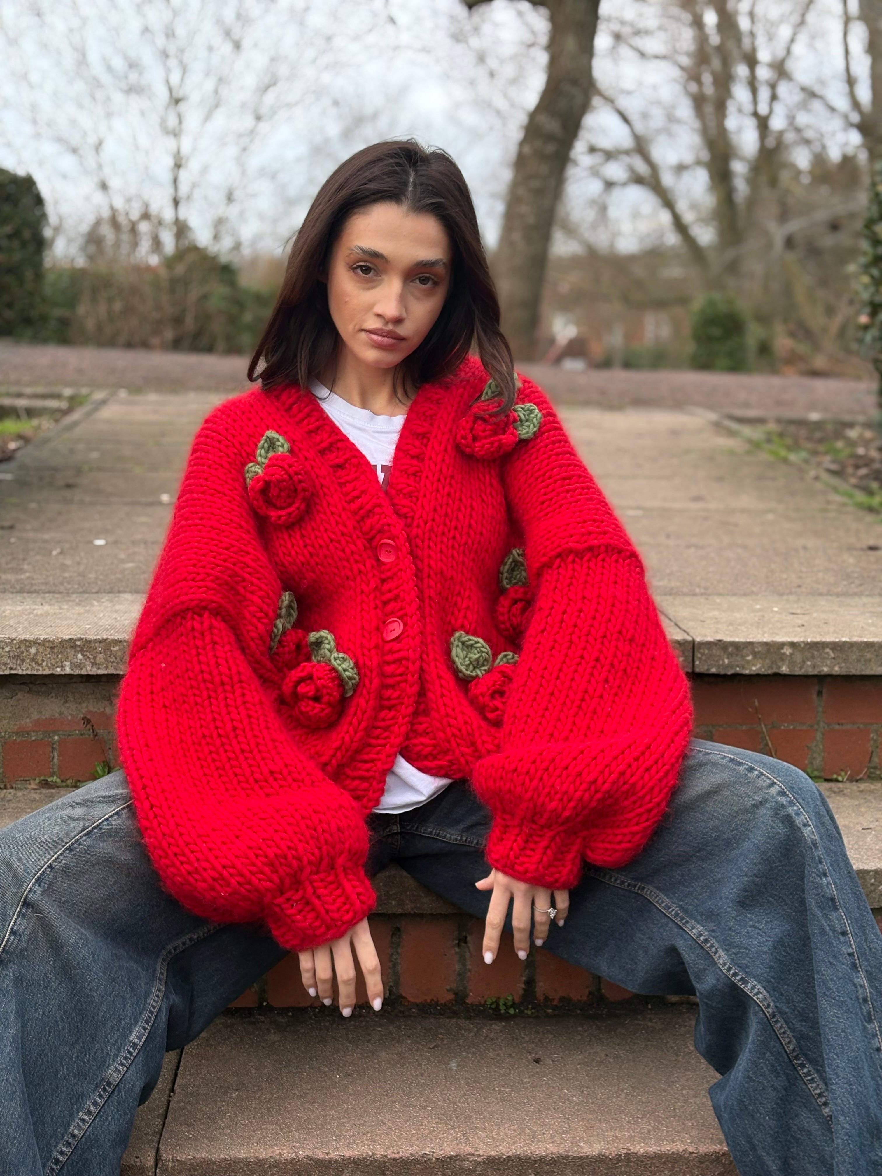 Call Me Rose – Rose Garden Cardigan without Roses – Zeya Crochet